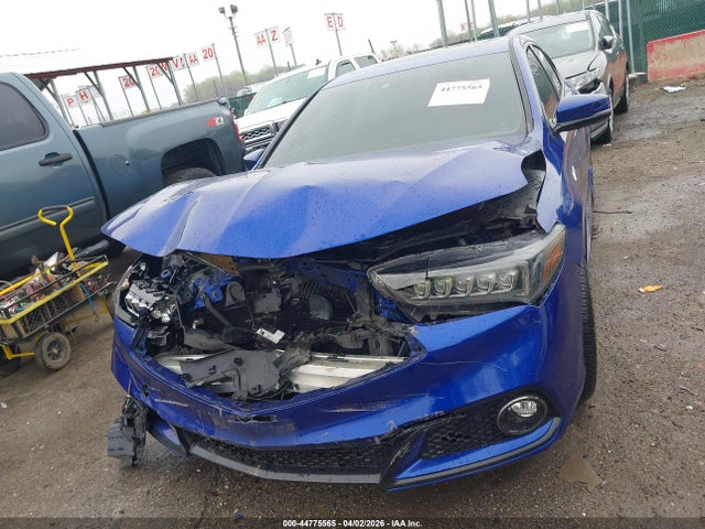 44775565 :رقم المزاد ، 19UUB2F67JA002151 vin ، 2018 Acura Tlx Tech   A-spec Pkgs مزاد بيع