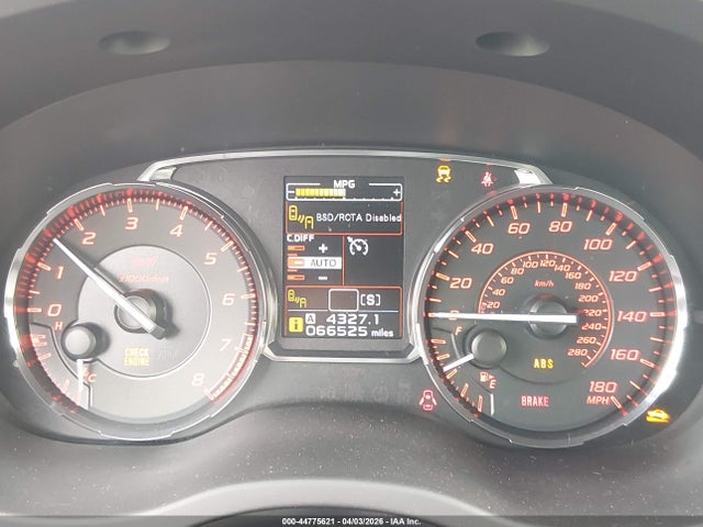 2017 Subaru Wrx Sti მანქანა იყიდება აუქციონზე, vin: JF1VA2V68H9841671, აუქციონის ნომერი: 44775621