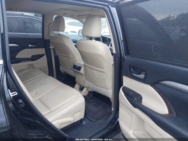 2015 Toyota Highlander Xle V6 მანქანა იყიდება აუქციონზე, vin: 5TDJKRFH6FS222287, აუქციონის ნომერი: 44775637