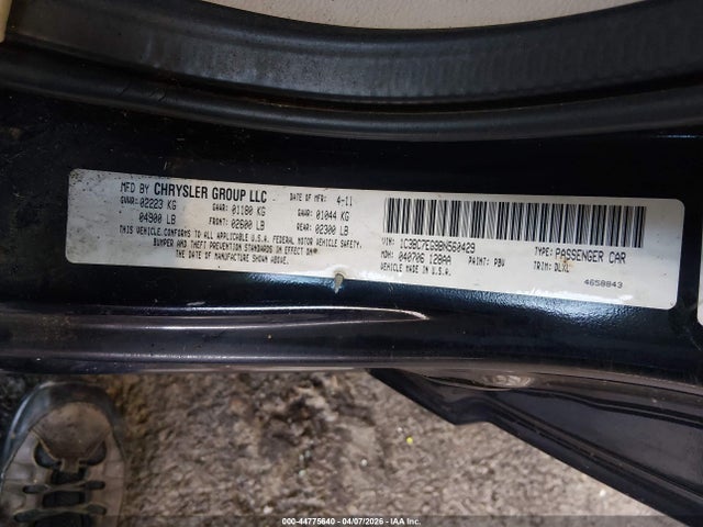 2011 CHRYSLER 200 1C3BC7EG9BN560429 Photo 8