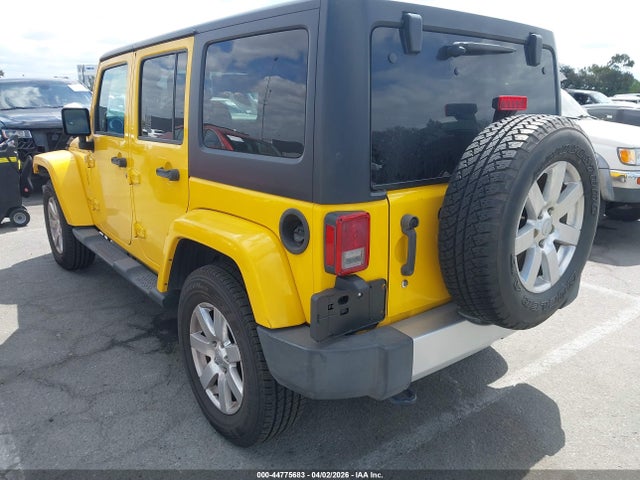 Продажа на аукционе авто 2015 Jeep Wrangler Unlimited Sahara, vin: 1C4BJWEG6FL647816, номер лота: 44775683
