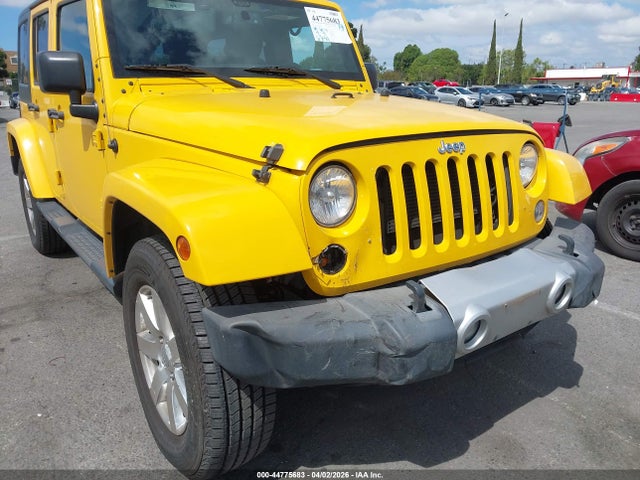 Продажа на аукционе авто 2015 Jeep Wrangler Unlimited Sahara, vin: 1C4BJWEG6FL647816, номер лота: 44775683