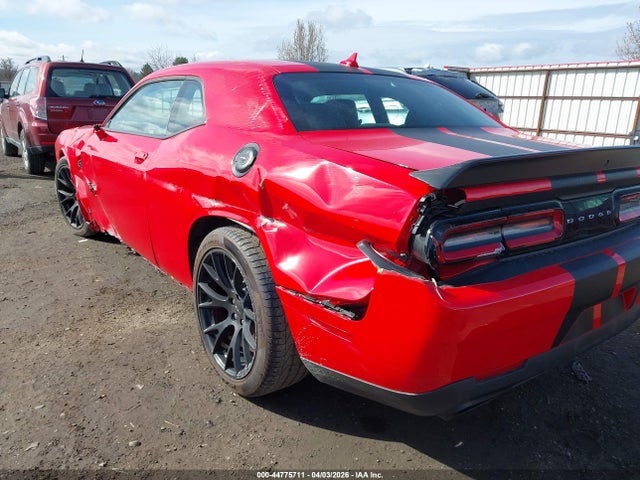 2016 Dodge Challenger Srt Hellcat მანქანა იყიდება აუქციონზე, vin: 2C3CDZC95GH288429, აუქციონის ნომერი: 44775711