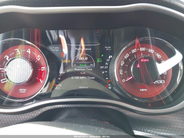 2016 Dodge Challenger Srt Hellcat მანქანა იყიდება აუქციონზე, vin: 2C3CDZC95GH288429, აუქციონის ნომერი: 44775711