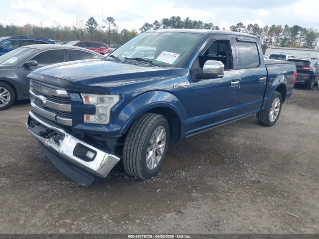 Ford F-150 Lariat 2016 1FTEW1CF0GFB08930 Image 2