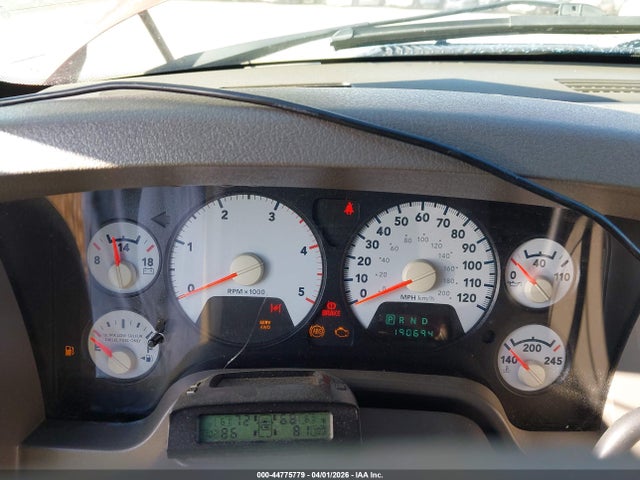 44775779 :رقم المزاد ، 3D7KS28AX8G121336 vin ، 2008 Dodge Ram 2500 Slt/power Wagon مزاد بيع