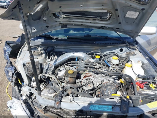 2001 Subaru Impreza Outback Sport მანქანა იყიდება აუქციონზე, vin: JF1GF48571G800927, აუქციონის ნომერი: 44775807