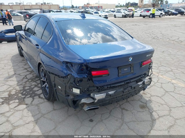 44775849 :رقم المزاد ، WBA53BH01MWX09520 vin ، 2021 Bmw 530i مزاد بيع