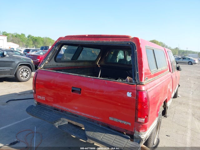 1998 Gmc Sierra 1500 Sl Wideside მანქანა იყიდება აუქციონზე, vin: 2GTEC19R4W1550528, აუქციონის ნომერი: 44775888