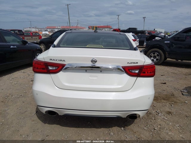44775957 :رقم المزاد ، 1N4AA6AP9HC430237 vin ، 2017 Nissan Maxima 3.5 Platinum مزاد بيع