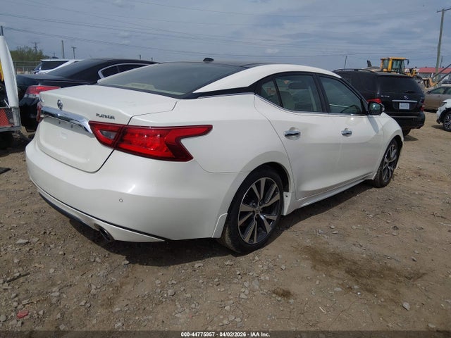 44775957 :رقم المزاد ، 1N4AA6AP9HC430237 vin ، 2017 Nissan Maxima 3.5 Platinum مزاد بيع