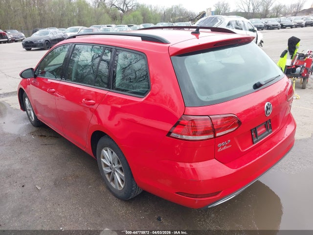 Продажа на аукционе авто 2018 Volkswagen Golf Sportwagen Tsi S/tsi Se, vin: 3VWD17AU1JM756702, номер лота: 44775972
