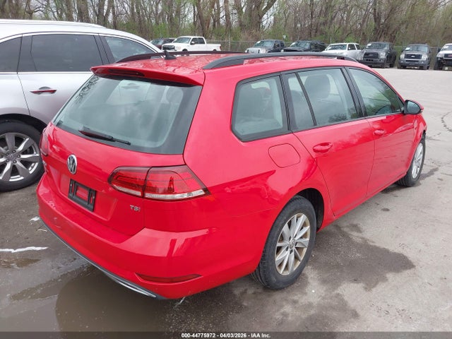 Продажа на аукционе авто 2018 Volkswagen Golf Sportwagen Tsi S/tsi Se, vin: 3VWD17AU1JM756702, номер лота: 44775972