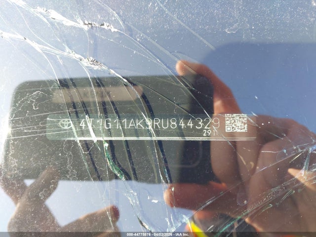 44775976 :رقم المزاد ، 4T1G11AK9RU844329 vin ، 2024 Toyota Camry Se مزاد بيع