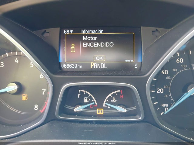 44776004 :رقم المزاد ، 1FADP3F2XFL213672 vin ، 2015 Ford Focus Se مزاد بيع