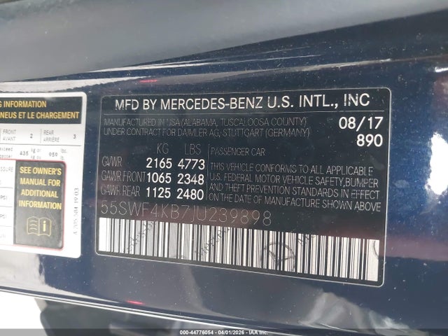 2018 MERCEDES-BENZ C 300 55SWF4KB7JU239898 Photo 8