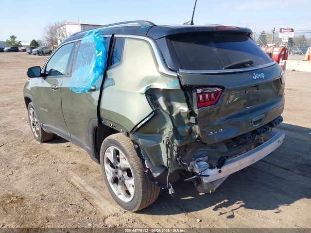 Продаж на аукціоні авто 2021 Jeep Compass Limited 4x4, vin: 3C4NJDCB4MT512666, номер лоту: 44776112