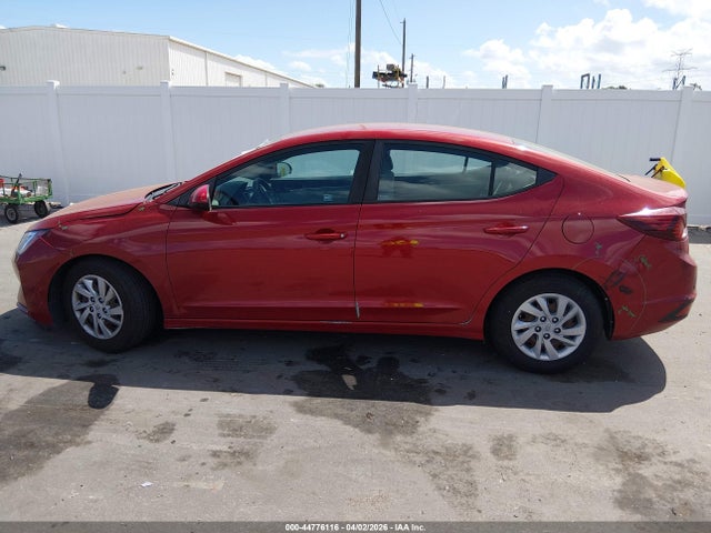 2019 Hyundai Elantra Se მანქანა იყიდება აუქციონზე, vin: KMHD74LF6KU851294, აუქციონის ნომერი: 44776116