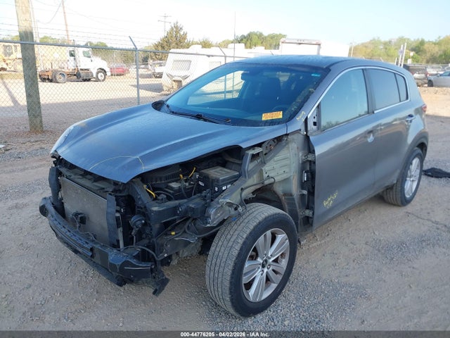 2017 Kia Sportage Lx მანქანა იყიდება აუქციონზე, vin: KNDPM3ACXH7212047, აუქციონის ნომერი: 44776205