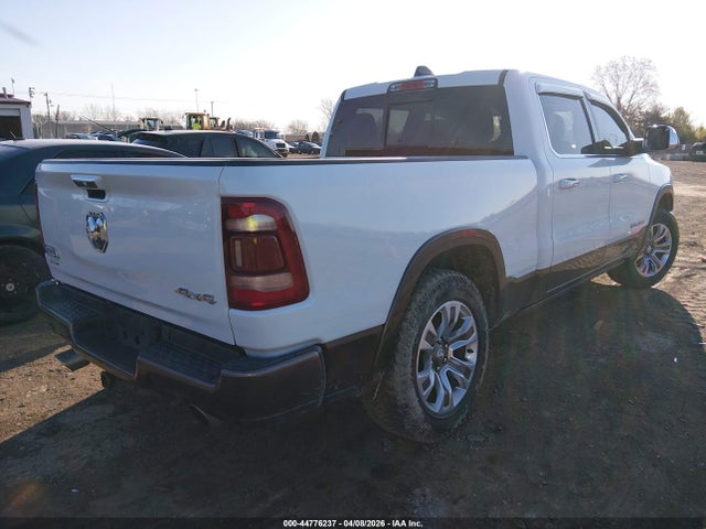 44776237 :رقم المزاد ، 1C6SRFST2KN633301 vin ، 2019 Ram 1500 Longhorn  4x4 6'4 Box مزاد بيع