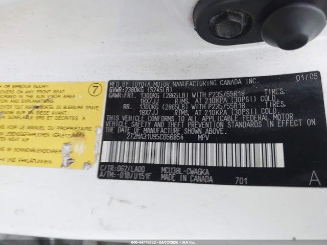 Продажа на аукционе авто 2005 Lexus Rx 330, vin: 2T2HA31U95C056854, номер лота: 44776252