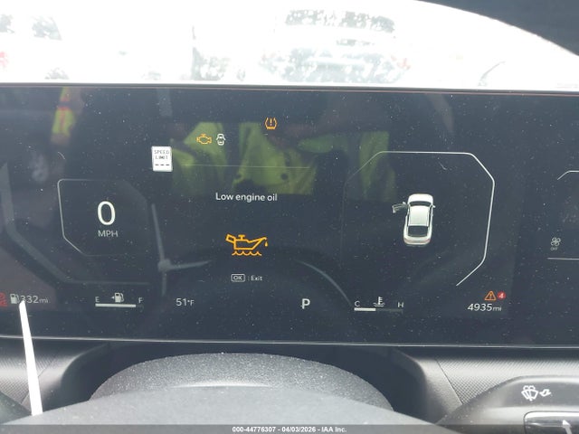 2025 Kia K4 Ex მანქანა იყიდება აუქციონზე, vin: 3KPFU4DE6SE185712, აუქციონის ნომერი: 44776307