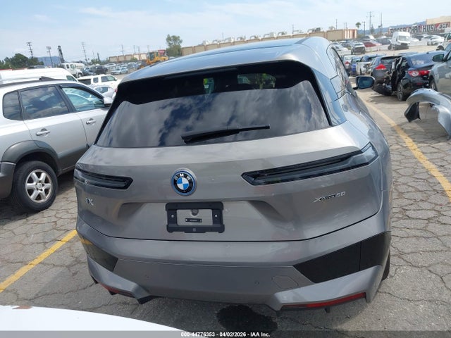 2024 Bmw Ix Xdrive50 მანქანა იყიდება აუქციონზე, vin: WB523CF08RCP61875, აუქციონის ნომერი: 44776353