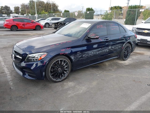 44776420 :رقم المزاد ، W1KWF8DB2MR648644 vin ، 2021 Mercedes-benz C 300 Sedan مزاد بيع