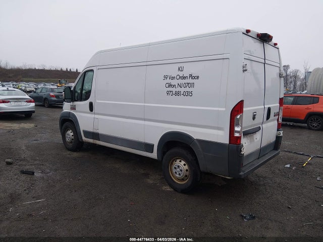 Aukcja sprzedaży 2017 Ram Promaster 2500 High Roof 136 Wb, vin: 3C6TRVCG7HE515516, numer aukcji: 44776433