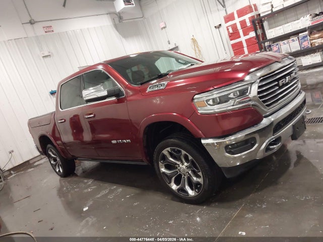 44776448 :رقم المزاد ، 1C6SRFKT3KN679090 vin ، 2019 Ram 1500 Longhorn  4x4 5'7 Box مزاد بيع