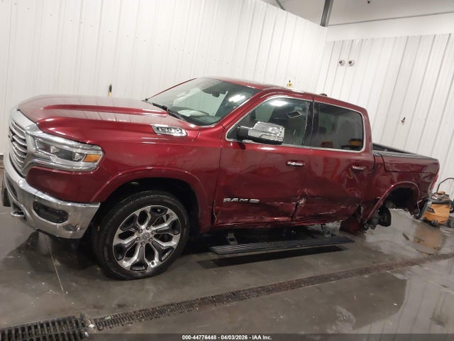 44776448 :رقم المزاد ، 1C6SRFKT3KN679090 vin ، 2019 Ram 1500 Longhorn  4x4 5'7 Box مزاد بيع