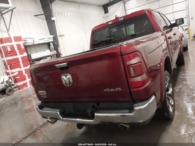 44776448 :رقم المزاد ، 1C6SRFKT3KN679090 vin ، 2019 Ram 1500 Longhorn  4x4 5'7 Box مزاد بيع