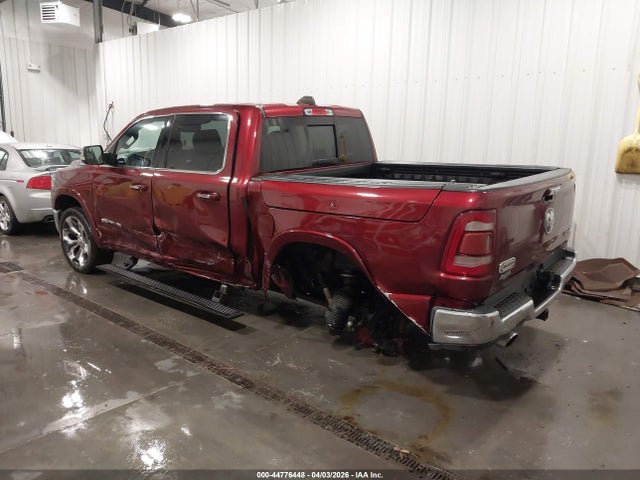 44776448 :رقم المزاد ، 1C6SRFKT3KN679090 vin ، 2019 Ram 1500 Longhorn  4x4 5'7 Box مزاد بيع