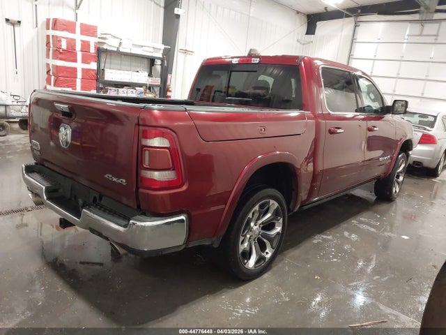 44776448 :رقم المزاد ، 1C6SRFKT3KN679090 vin ، 2019 Ram 1500 Longhorn  4x4 5'7 Box مزاد بيع