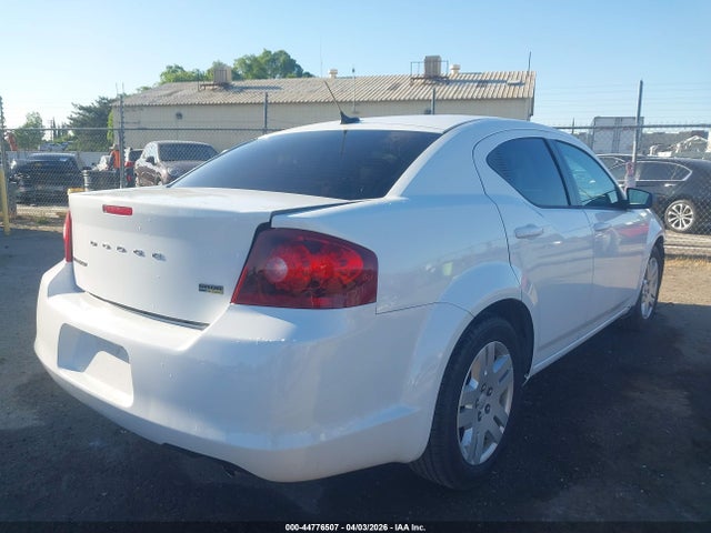 44776507 :رقم المزاد ، 1C3CDZAG1DN569602 vin ، 2013 Dodge Avenger Se V6 مزاد بيع