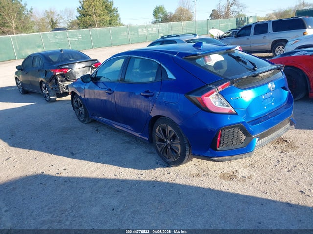 44776533 :رقم المزاد ، SHHFK7H59HU200416 vin ، 2017 Honda Civic Ex مزاد بيع