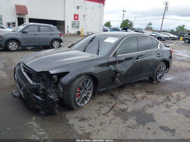 Продаж на аукціоні авто 2018 Infiniti Q50 3.0t Red Sport 400, vin: JN1FV7AP0JM460384, номер лоту: 44776552