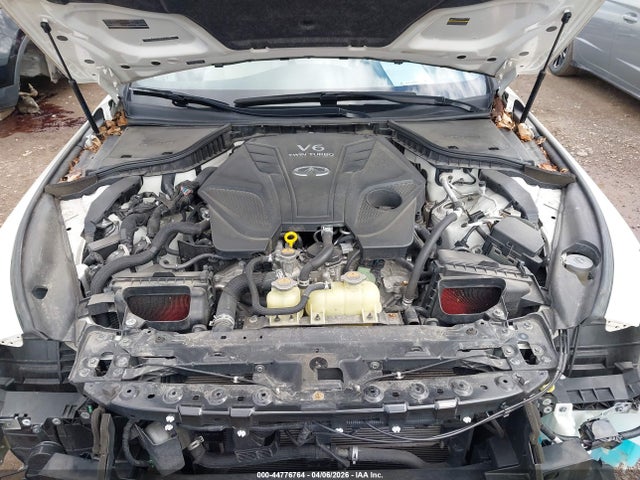 2019 Infiniti Q50 3.0t Red Sport 400 მანქანა იყიდება აუქციონზე, vin: JN1FV7AR0KM801334, აუქციონის ნომერი: 44776764
