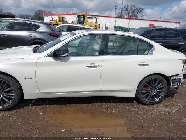 2019 Infiniti Q50 3.0t Red Sport 400 მანქანა იყიდება აუქციონზე, vin: JN1FV7AR0KM801334, აუქციონის ნომერი: 44776764