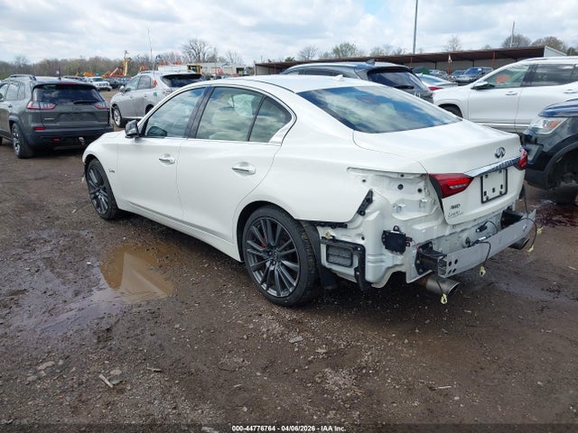 2019 Infiniti Q50 3.0t Red Sport 400 მანქანა იყიდება აუქციონზე, vin: JN1FV7AR0KM801334, აუქციონის ნომერი: 44776764