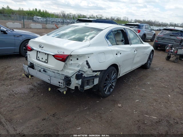 2019 Infiniti Q50 3.0t Red Sport 400 მანქანა იყიდება აუქციონზე, vin: JN1FV7AR0KM801334, აუქციონის ნომერი: 44776764