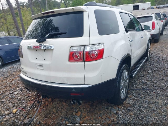 2010 Gmc Acadia Slt-2 მანქანა იყიდება აუქციონზე, vin: 1GKLRNED3AJ132200, აუქციონის ნომერი: 44776802