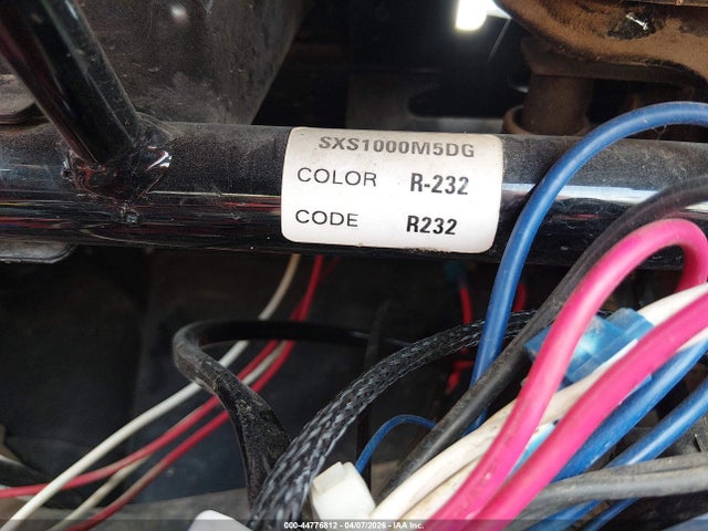 1HFVE0422G4000643 Honda Sxs1000 M5