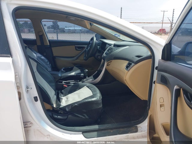 2013 Hyundai Elantra Gls/limited მანქანა იყიდება აუქციონზე, vin: 5NPDH4AE6DH197499, აუქციონის ნომერი: 44776912