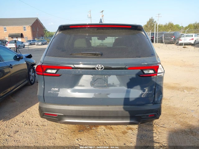 Aukcja sprzedaży 2026 Toyota Grand Highlander Hybrid Limited, vin: 5TDACAB57TS081834, numer aukcji: 44776917
