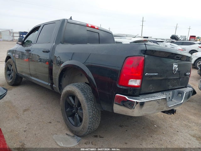 Продажа на аукционе авто 2016 Ram 1500 Outdoorsman, vin: 1C6RR7LT4GS334419, номер лота: 44776953