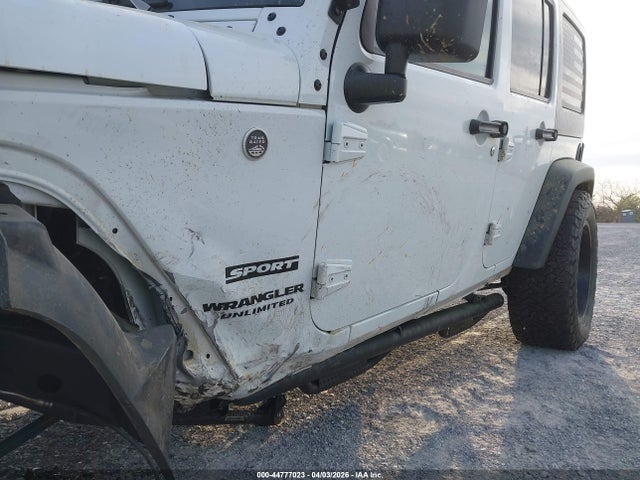 Продажа на аукционе авто 2017 Jeep Wrangler Unlimited Sport, vin: 1C4BJWDG6HL597763, номер лота: 44777023