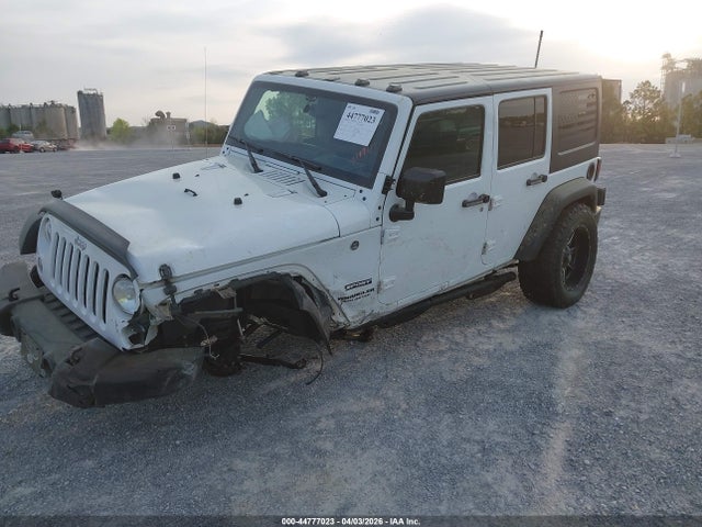 Продажа на аукционе авто 2017 Jeep Wrangler Unlimited Sport, vin: 1C4BJWDG6HL597763, номер лота: 44777023