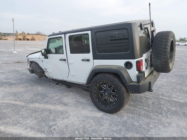 Продажа на аукционе авто 2017 Jeep Wrangler Unlimited Sport, vin: 1C4BJWDG6HL597763, номер лота: 44777023