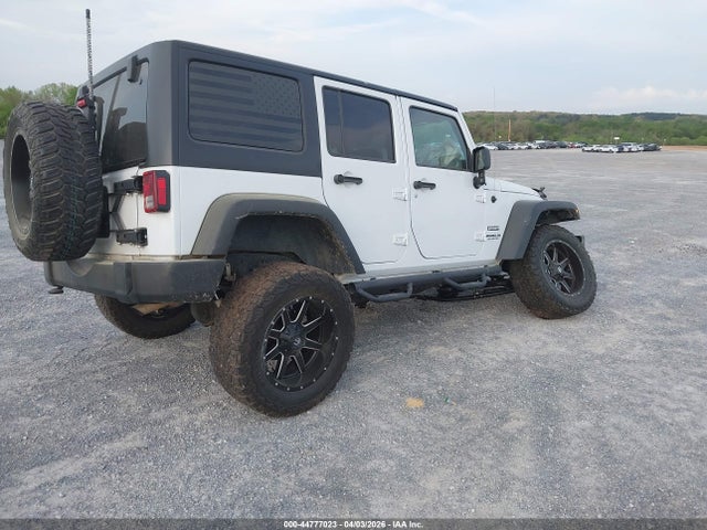 Продажа на аукционе авто 2017 Jeep Wrangler Unlimited Sport, vin: 1C4BJWDG6HL597763, номер лота: 44777023